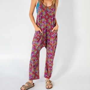 NATURAL LIFE Lucy Jumpsuit Deep Rust Small